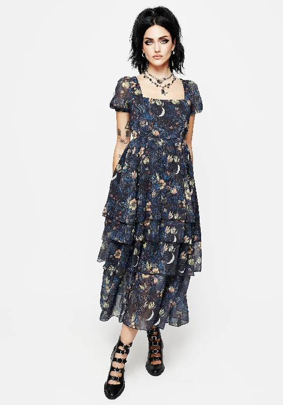 ladies-floral-dress-embroidered-edelweiss-Primrose Floral Chiffon Layered Midaxi Dress