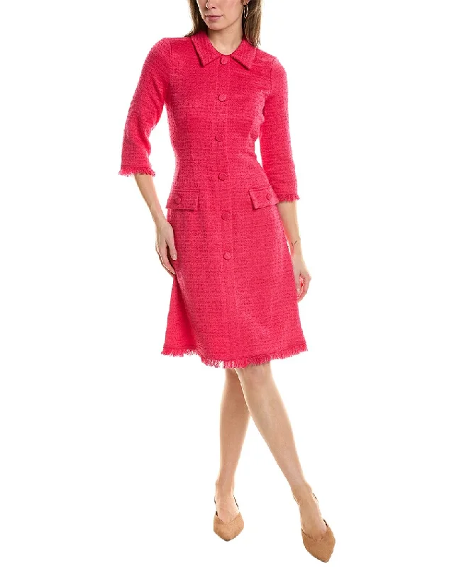 Women's mini dress online flair -Teri Jon by Rickie Freeman Boucle Mini Dress