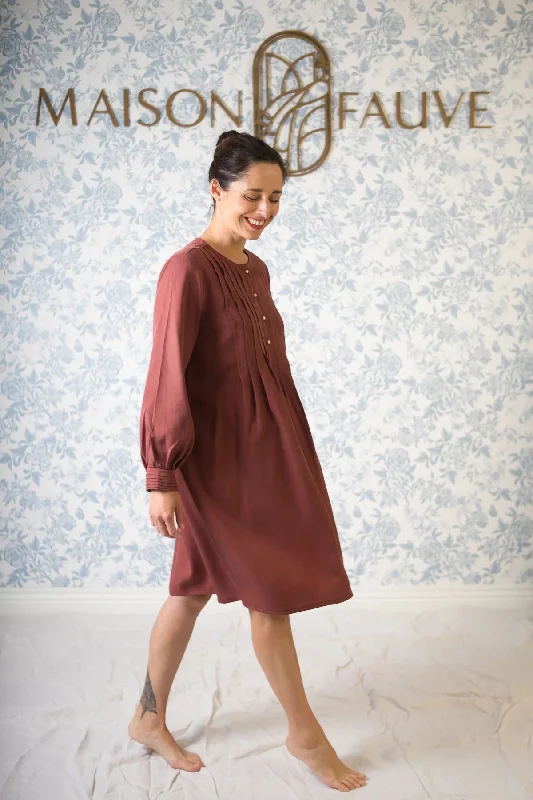 Women's shirt dress eve chic -Maison Fauve Atlas Shirt and Dress