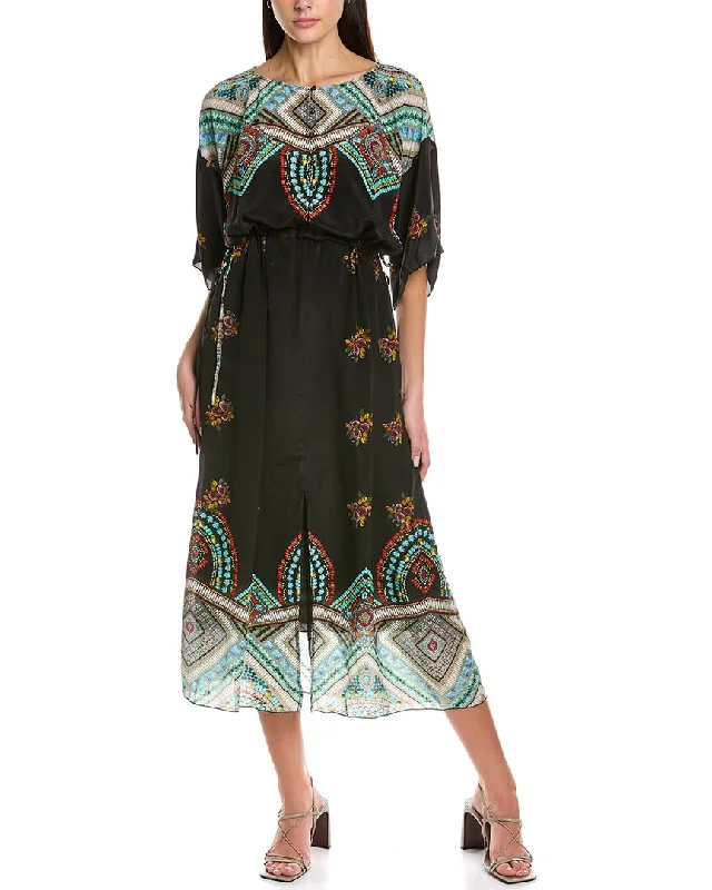 ladies-maxi-dress-square-sway-Johnny Was Jewel Thalia Silk Maxi Dress