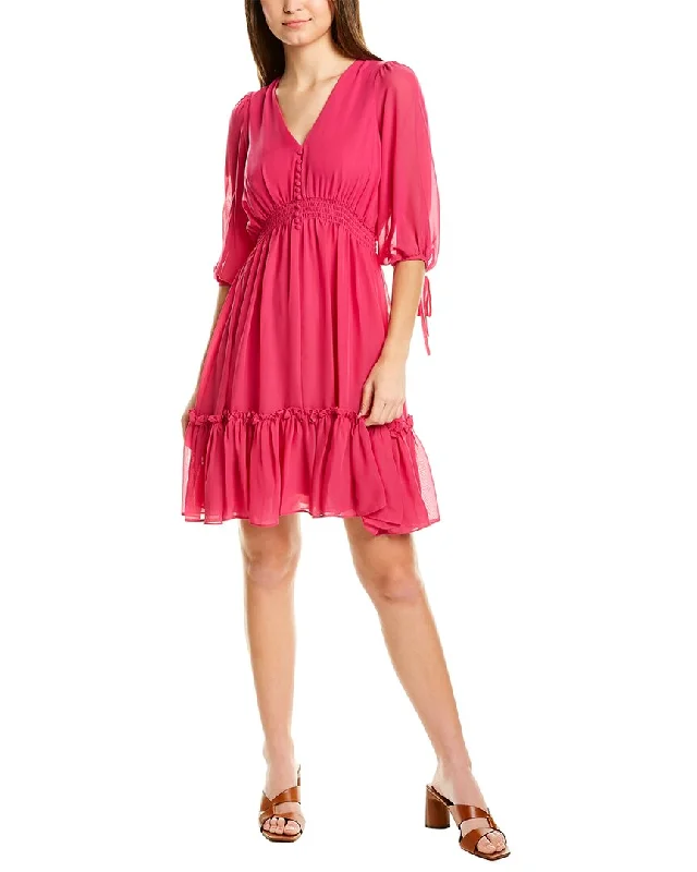 Women's mini dress breezy glow -Taylor Smocked Waist Mini Dress