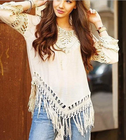 Women's shirt dress vast flair -HOT TASSEL CUTE TOP LONG SHIRT OR BEACH DRESS