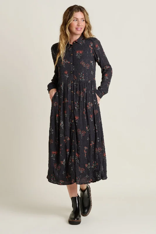 Women's shirt dress sway chic -Bella Maxi Shirt Dress