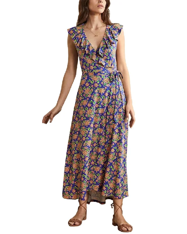 ladies-maxi-dress-work-to-wisp-Boden Saskia Wrap Jersey Maxi Dress